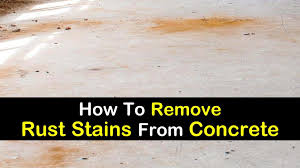 Antifreeze also contains dyes, so the graffiti remover should work to remove those stains as well. 3 Smart Simple Ways To Remove Rust Stains From Concrete