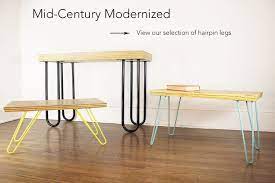 Hairpin Leg Shop Made In Canada Hairpin Leg Hair Pins Furniture Accessories
