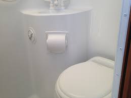 an rv shower toilet combo