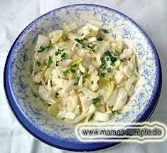 Chicoree Salat Klassisch Mamas Rezepte Mit Bild Und Kalorienangaben Chicoree Salat Rezepte Chicoree