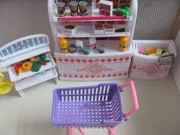 Barbie Size Dollhouse Furniture Supermarket Shopping Cart Veggie Zfinding Http Www Amazon Com Dp B007vcvg Dollhouse Furniture Doll Furniture Barbie Furniture