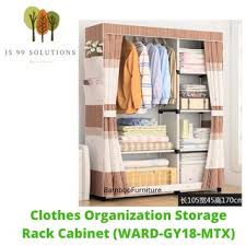 What does almari mean in english? Wardrobe Almari Baju Rak Baju Clothes Organization Storage Rack Cabinet Clothes Rack Bedroom Furniture Cupboard 170cm Shopee Malaysia