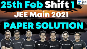 Ask in the forum section, and we. Jee Main 2021 Paper Solution 25th Feb Shift 1 Physics Chemistry Maths Unacademy Jee Youtube