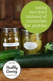 Are pickles cucumbers or zucchini. Using Zucchini Instead Of Cucumbers For Pickling Healthy Canning