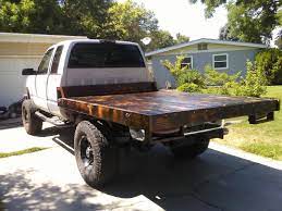 I chose a flatbed because i fabricate and install railing and fencing for a living. This Weekend I Finished Up A Flatbed Build On A Project Truck I Bought Awhile Ago Woodworking