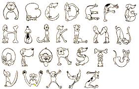 A For Akita B For Beagle New Way To Learn Abcd Dogsbreeds Petsworld Lettering Alphabet Animal Alphabet Letters Hand Lettering Alphabet