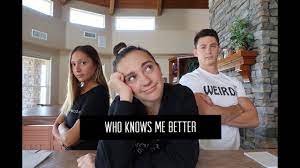 Being motivated by her mother, kaycee became interested in dancing at the age of four, while she also expressed an interested in becoming a model. Who Knows Me Better Sibling Edition Kaycee Rice Youtube
