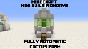 My cactus farm won't grow? 100 Automatic Cactus Farm Compact Survival Friendly