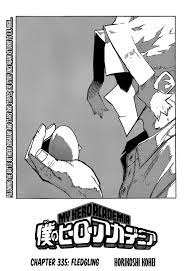 Read Boku No Hero Academia Chapter 335: Fledgling on Mangakakalot