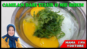 Garam, lada bubuk, dan penyedap rasa secukupnya; Praktek Membuat Camilan Mie Bihun Dan Telur Yang Lagi Viral Ternyata Enak Beneran Youtube