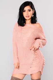 Pink Www Fashionnova Com Sweater Dress Distressed Sweater Dress Red Long Sleeve Tops