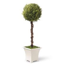 We also offer cedar topiary. Artificial Single Ball Topiary Tree 30 National Tree Company Target