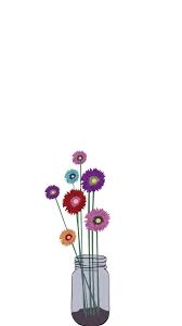 Gambarkan vas bunga dan tambahkan buket bunga. Pot Bunga Sketsa Bunga