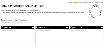 Analysis Worksheets Evidence And Primary Documents Primary Documents Primary Sources Analysis