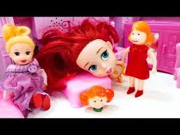جنة عاوزه شعرها يبق طويل عائلة عمر جنة ورؤي قصص أطفال العاب باربي Barbie Toys Youtube Mario Characters Character Princess Peach