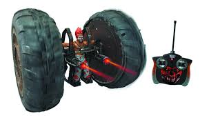 There's a construction zone with a couple of cranes in it. Jun121892 Twisted Metal R C Axel Stunt Machine Previews World