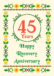 45 Years Happy Recovery Anniversary Art Nouveau Style Card Ad Spon Happy Recovery Years Anni Art Nouveau Flowers Greeting Card Artist Art Nouveau