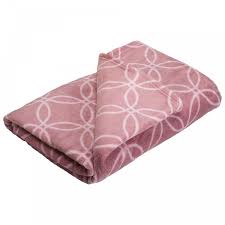 Kuscheldecke Circle 140x200 Rose Kuscheldecke Decke Kuscheln