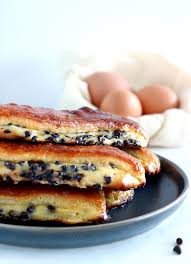 Chocolate Chip Vanilla Custard Brioches Brioches Suisses Del S Cooking Twist Recipe In 2020 French Baking Recipes Food