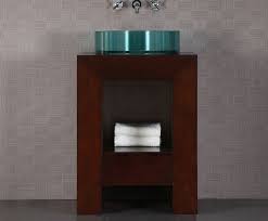 Buy products such as goplus wooden 4 drawer bathroom cabinet storage cupboard 2 shelves free standing white at walmart and save. Purus 24 Inch Bathroom Vanity Dark Walnut Finish