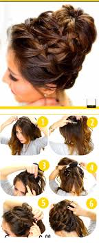 Braided bun is always gorgeous and stunning. Easy Braided Bun Up Do Hairstyles