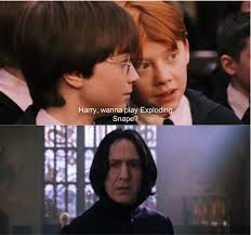 As far as i know, you can't get them anywhere else. Fun Fact Exploding Snap Was Mistranslated To Exploding Snape In The German Translation Of Harry Potter For A Few Years Before Being Corrected Funny