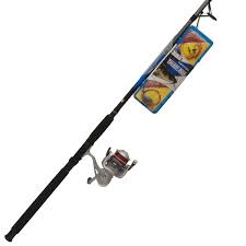 Baitcasting fishing rod zebco rhino and reel eagle claw lot d50. Zebco Ready Tackle Spinning Reel And Fishing Rod Combo Includes Tackle Walmart Com Walmart Com