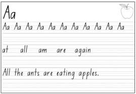 A Z Alphabet Handwriting Practice Sheets Nsw Act Australia Foundation Print Handwriting Practice Alphabet Handwriting Practice Handwriting Alphabet