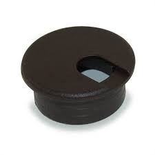 Wooden desks, glass desks, treadmill desks, and more—desks come in all sorts of shapes, sizes, and styles. My Cable Mart 1 1 2 Cut Hole Size Brown Round Wire Management Grommet With Removable Lid