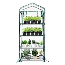 The greenhouse also comes with guy ropes and metal stakes for extra stability in high winds. Tooca Mini Greenhouse 3 Tier 4 Tier Portable Plant Greenhouse For Indoor Outdoor Gardens Patios Backyards In Kuwait Whizz Greenhouses