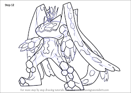 Download or print this amazing coloring page: Learn How To Draw Zygarde Complete Forme From Pokemon Sun And Moon Pokemon Sun And Moon Step By Step Drawing Tutorials