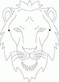 Lion Mask Coloring Page Download Printable Coloring Pages 175999 Lion Coloring Pages Coloring Pages Animal Coloring Pages