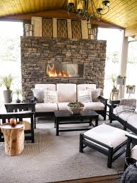 Black And White Outdoor Furniture New Black And White Outdoor Patio Furniture With Stone Fireplace With Images White Patio Furniture Patio Furnishings Outdoor Living Space