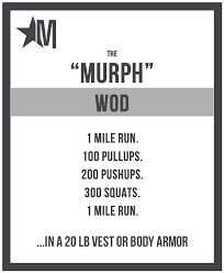 You can learn more about lt. The Workout The Murph Challenge 2019 The Murph Challenge 2021