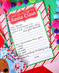 Every year, children around the world begin writing their letters to santa to be sure they make it to the north pole in time. Official Letter To Santa Free Printable