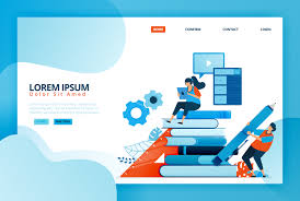It includes basic and integrated science skills. Cartoon Illustrations For Student Learning And Scientific Development Online Classroom Is Future Programs Reading To Improve Student Skills Vector Design For Landing Page Web Mobile Apps Poster 1871023 Download Free Vectors