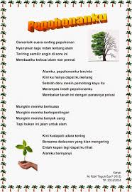 Tolong Buatkan Puisi Dengan Tema Lingkungan Terdiri Sari 4 Bait 4 Baris Brainly Co Id