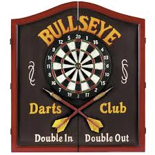 Its cabinet doors feature double chalk scoreboards, magnetic catches, chalk groove and dart holde. Personalized Dart Board Cabinets Ideas On Foter