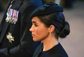 Meghan Markle Wears Earrings Gifted from Queen Elizabeth at London Service