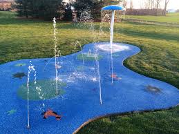 There are companies out there that do both residential and commercial. Residential Splash Pad For Your Backyard Landscape Cleveland By My Splash Pad Houzz