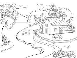 See more ideas about coloring pages, summer coloring pages, coloring books. Summer Landscape Coloring Stock Illustrations 2 053 Summer Landscape Coloring Stock Illustrations Vectors Clipart Dreamstime