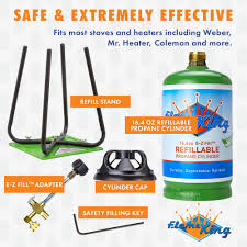I suppose they would eventually pay for themselves. 1 Lb Refillable Propane Cylinder With Refill Adapter Kit Ships Empty Walmart Com Walmart Com
