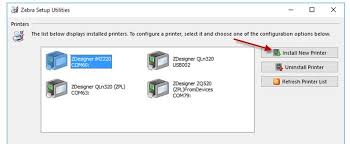 Require the epl printer driver. Windows 10 Bluetooth Setup With Zebra Printers