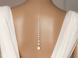 Crystal Backdrop Necklace Chain With Choker Necklace Ideal Bridal Jewellery Prom