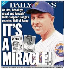 Gil Hodges! The Best of the Best! Taken from us much too soon. 🙏🙏🙏💔💔💔