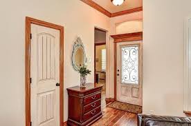 White Glazed Doors With Oak Trim Doors Interior Living Room Paint Interior