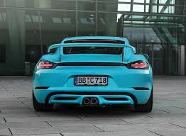 2019 Techart Porsche 718 Cayman Rear Wallpapers 3 Newcarcars