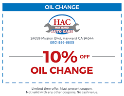 Expires after two weeks from viewing. Home Hayward Auto Care