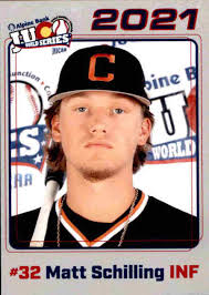 2021 Cowley Tigers Juco Cards #31 Matt Schilling Fort Smith Arkansas AR  Card