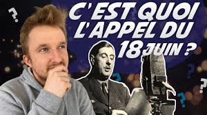 Appello del 18 giugno (it); C Est Quoi L Appel Du 18 Juin Youtube